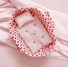 Load image into Gallery viewer, Alimrose Playtime Doll Carrier Set Strawberry 30cm
