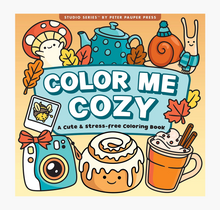Load image into Gallery viewer, Color Me Cozy A Cute &amp; Stress-free Coloring Book
