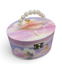 Load image into Gallery viewer, Ballerina Oval Music Box
