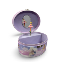 Load image into Gallery viewer, Ballerina Oval Music Box
