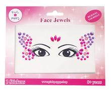 Load image into Gallery viewer, Pink Poppy Face Jewels
