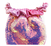 Load image into Gallery viewer, Pink Poppy Sequin Mermaid Tail with Sound
