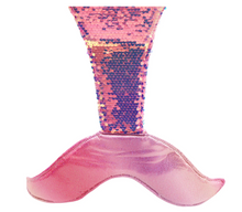 Load image into Gallery viewer, Pink Poppy Sequin Mermaid Tail with Sound

