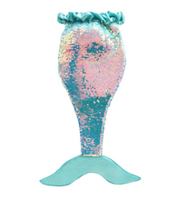 Load image into Gallery viewer, Pink Poppy Sequin Mermaid Tail with Sound
