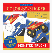 Load image into Gallery viewer, Colour By Sticker Book Monster Truck
