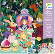 Load image into Gallery viewer, Djeco In Wonderland Decorate Decal Set
