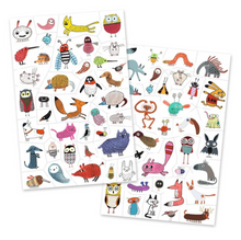Load image into Gallery viewer, Djeco Little Critters Temporary Tattoos
