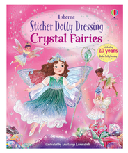 Load image into Gallery viewer, Usborne Sticker Dolly Dressing Crystal Fairies
