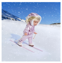 Load image into Gallery viewer, Corolle Metallic Pink Snow Suit
