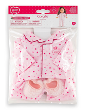 Load image into Gallery viewer, Corolle Pyjamas 2 Piece with Slippers
