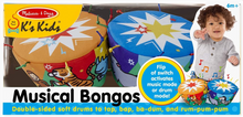 Load image into Gallery viewer, Melissa &amp; Doug K's Kids Musical Bongos
