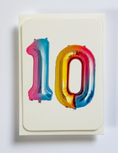 Load image into Gallery viewer, Birthday Balloon No. 10
