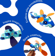 Load image into Gallery viewer, Clixo Airplanes Pack 15 pieces
