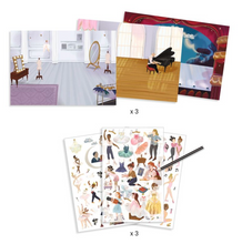 Load image into Gallery viewer, Djeco Little Ballet Dancers Decals
