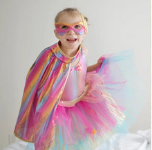 Load image into Gallery viewer, Great Pretenders Superduper Tutu Pink Size 4-6 Pink &amp; Gold
