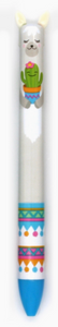 Twice As Nice 2 Colour Click Pen Rainbow