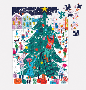 Tree Decorating Puzzle 130 Piece