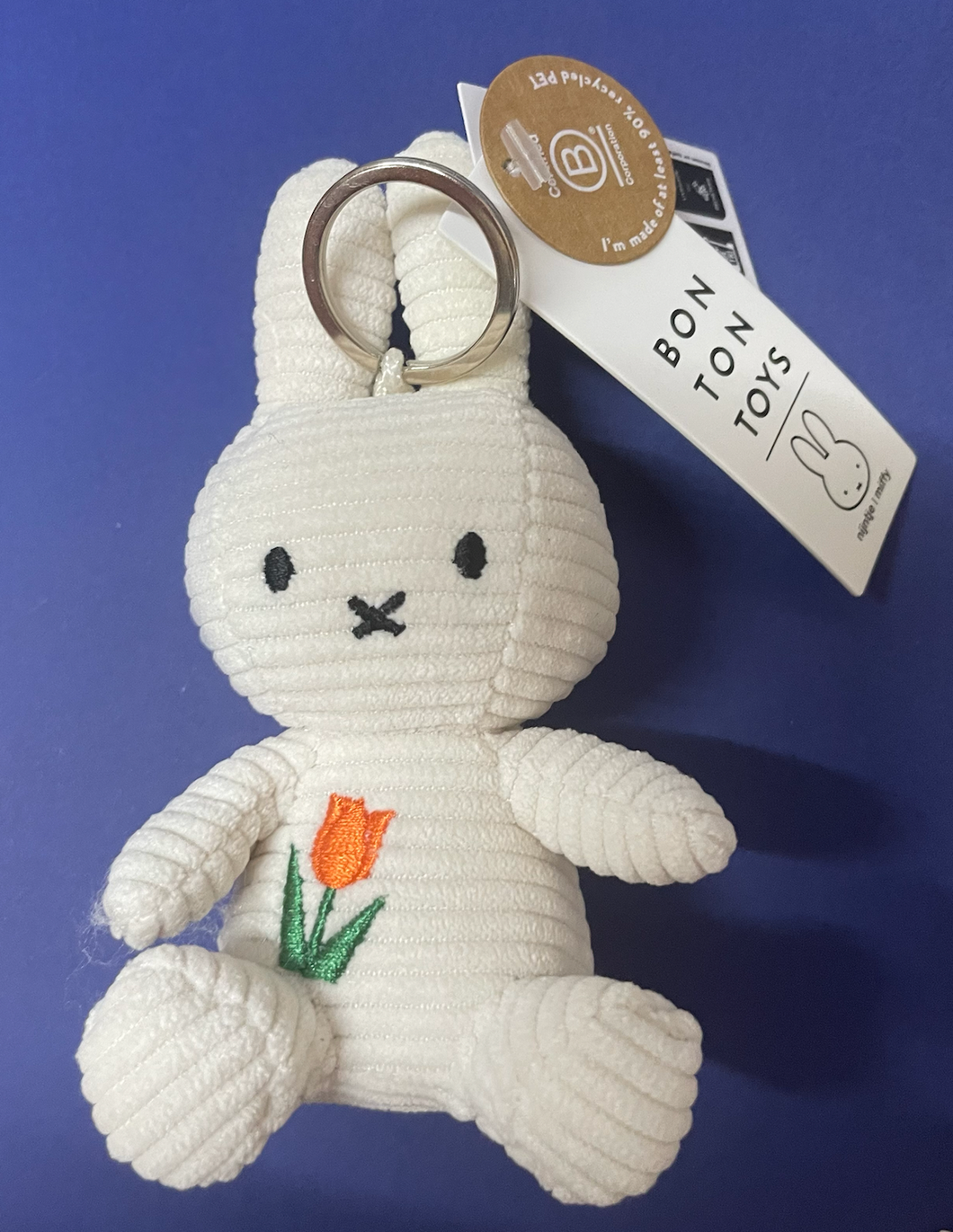 Miffy Keychain Courduroy
