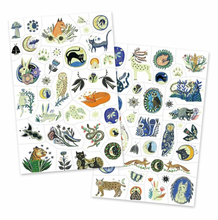 Load image into Gallery viewer, Djeco Glow in The Dark Temporary Tattoos
