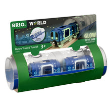 Load image into Gallery viewer, Brio Tunnel &amp; Metro Train 33970
