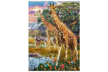 Load image into Gallery viewer, Ravensburger Giraffes in Africa 150 Piece Puzzle
