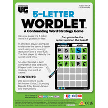 Load image into Gallery viewer, University Games 5-Letter Wordlet
