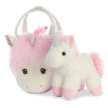 Load image into Gallery viewer, Fancy Pals Unicorn in Unicorn Bag
