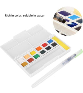 I Heart Art 12 Watercolours & Water Brush Pens