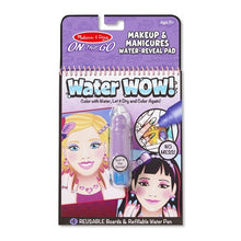Load image into Gallery viewer, Melissa &amp; Doug On The Go - Water WOW! Makeup &amp; Manicure
