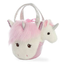 Load image into Gallery viewer, Fancy Pals Unicorn in Unicorn Bag
