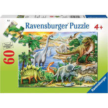 Load image into Gallery viewer, Ravensburger Prehistoric Life Puzzle 60 piece
