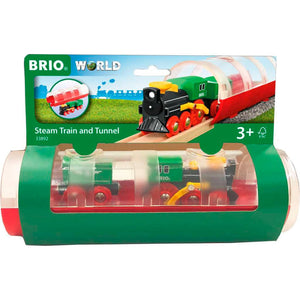 Brio Tunnel & Steam Engine 33892