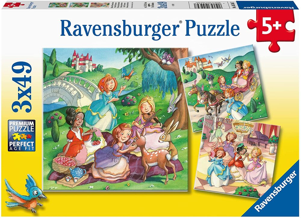 Ravensburger - Little Princesses 3 X 49 Piece Puzzle