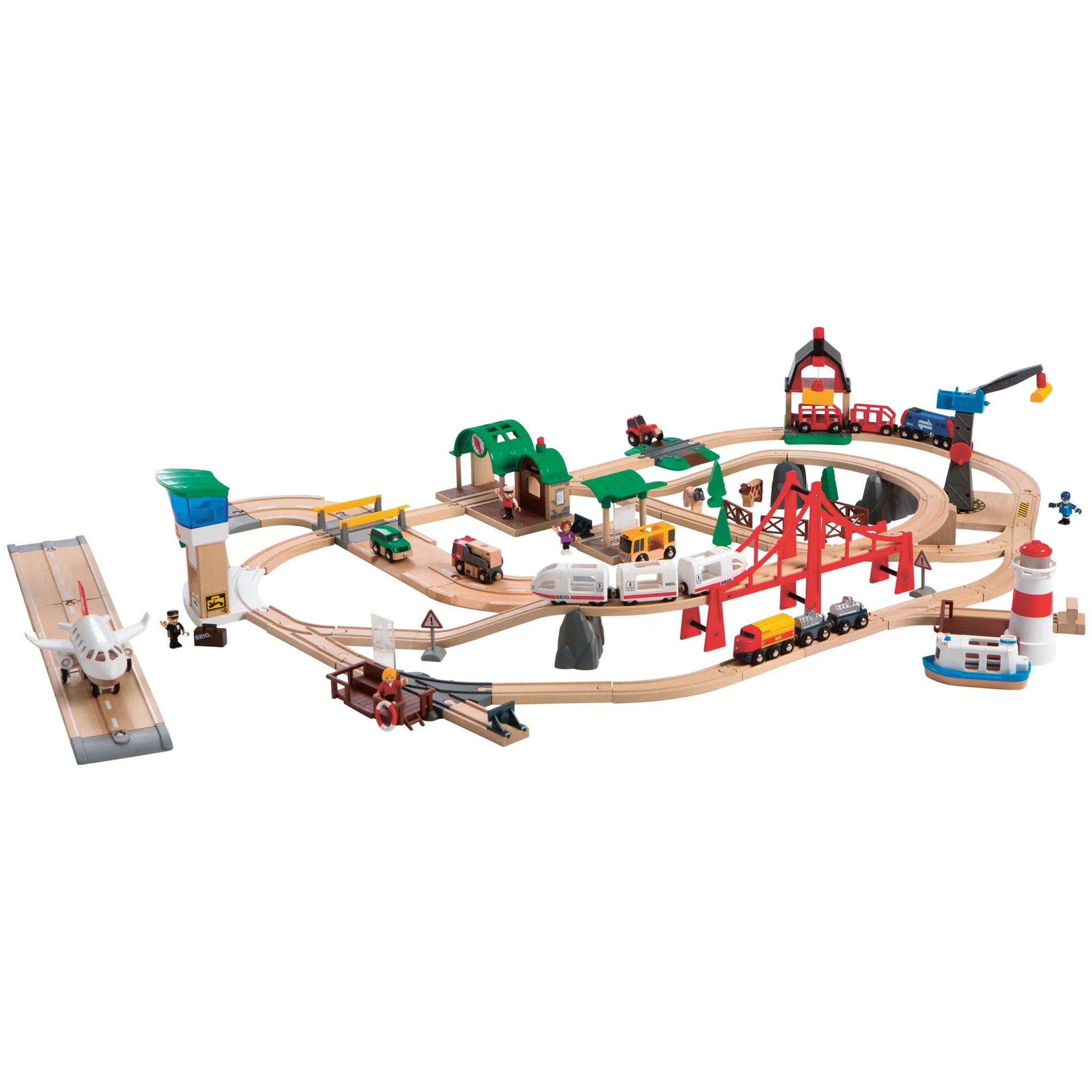 Brio Railway World Deluxe Set 33766 Kinderplay Playthings