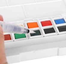 Load image into Gallery viewer, I Heart Art 12 Watercolours &amp; Water Brush Pens
