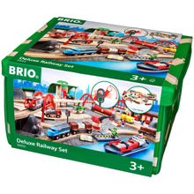 Load image into Gallery viewer, Brio Deluxe Railway Set 33052
