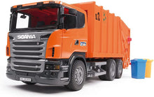 Load image into Gallery viewer, Bruder Scania Rear Loading Garbage Truck
