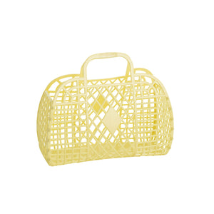 Sun Jellies Retro Basket Yellow Small