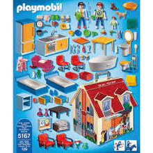 Load image into Gallery viewer, Playmobil Take Along Dollshouse 5167
