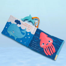 Load image into Gallery viewer, Little Fishy Ocean Friendly Baby Sensory Book - Open Ocean
