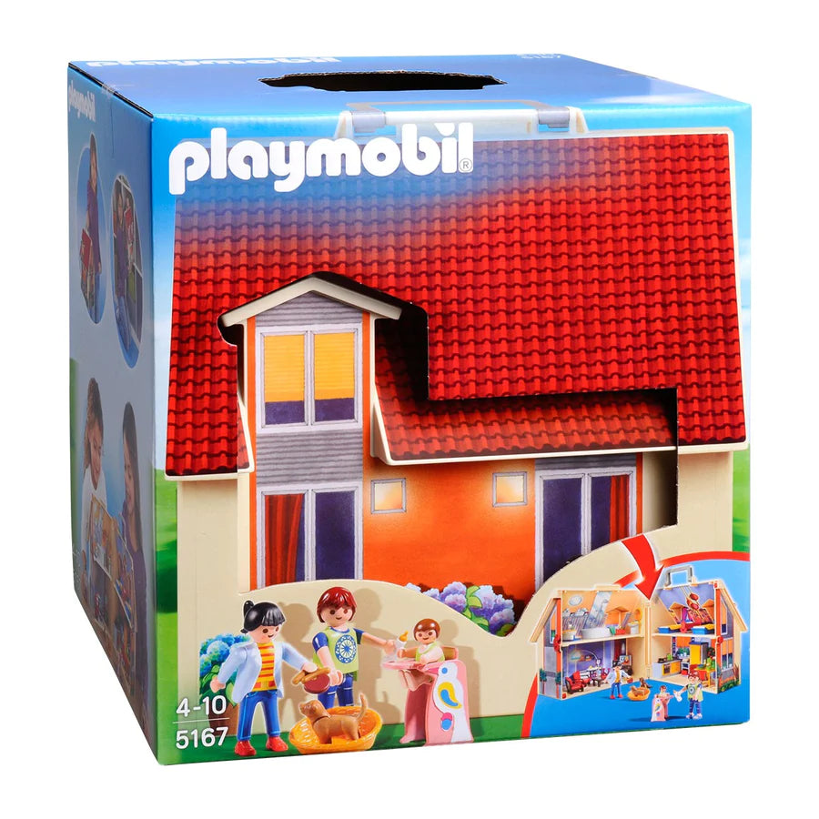 Playmobil take cheap along dolls house