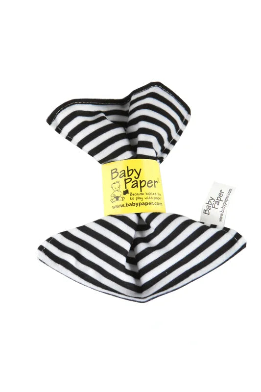 Baby Paper - Black & White Stripe