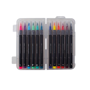 Legami Set of 12 Brush Markers - Bright