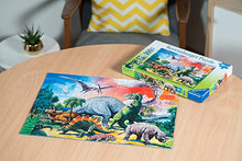 Load image into Gallery viewer, Ravensburger Among the Dinosaurs Puzzle 100 pieces
