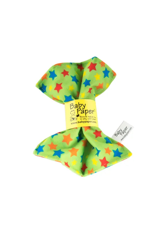 Baby Paper - Green with Stars