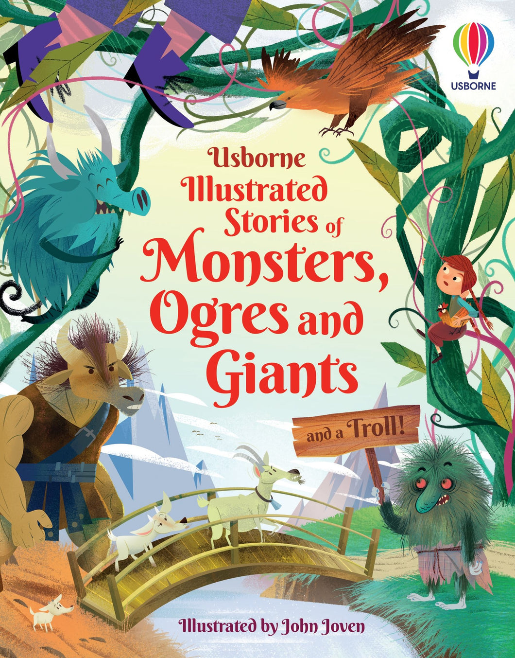 Usborne - Illustrated Stories of Monsters, Ogres and Giants and a Troll!