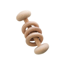 Load image into Gallery viewer, Alimrose Teether Rattle Stick Natural
