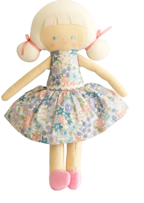 Alimrose Audrey Doll Liberty Blue 26cm