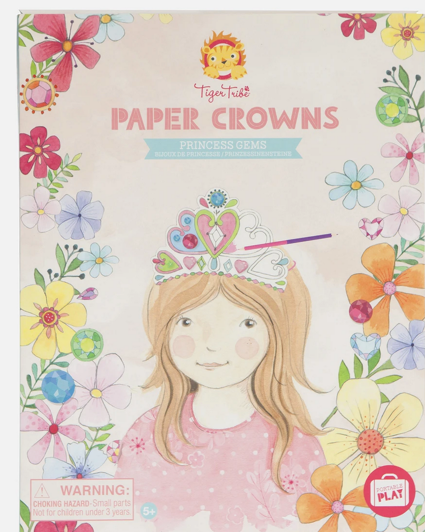 Tiger Tribe Paper Crowns