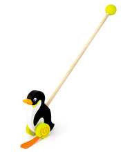 Load image into Gallery viewer, Viga Toys Push Along Penguin
